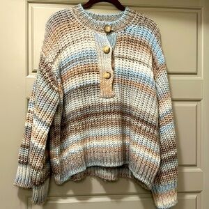 Something Navy Knit Sweater